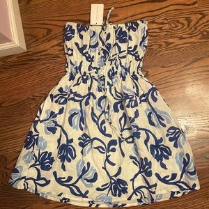 Faithfull the brand strapless dress